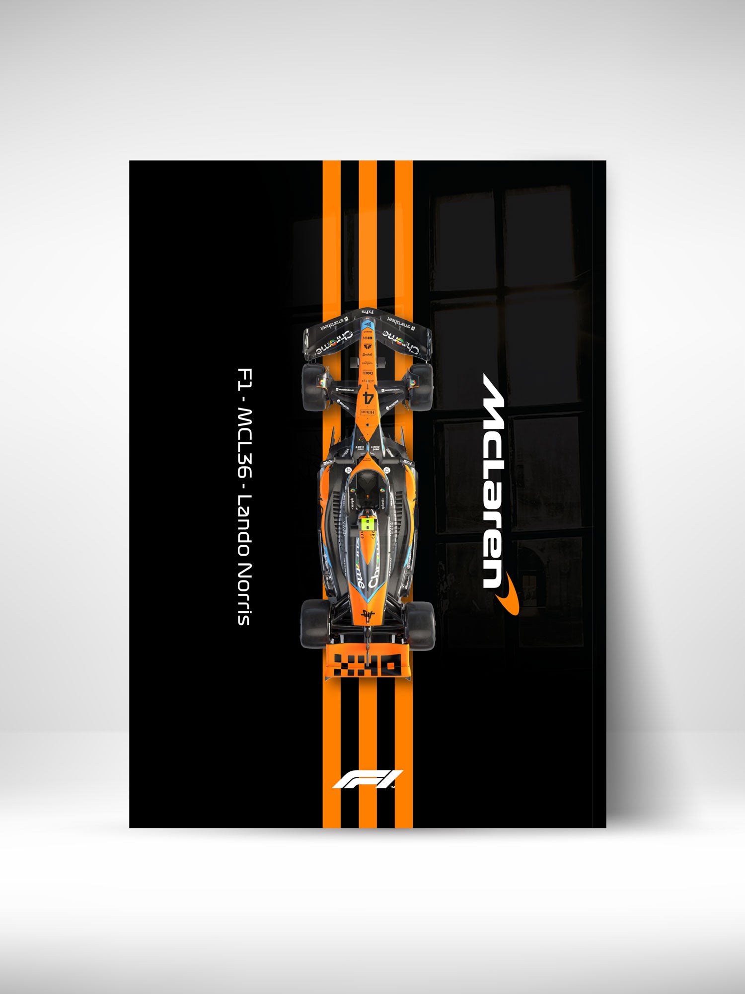 F1 MCL36 לנדו נוריס