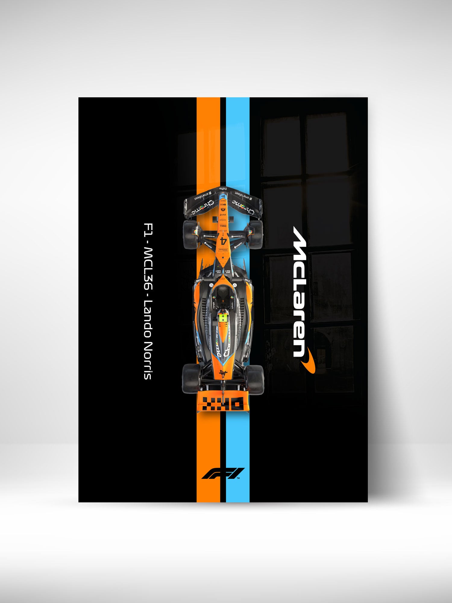 F1 MCL36 לנדו נוריס